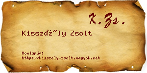Kisszély Zsolt névjegykártya